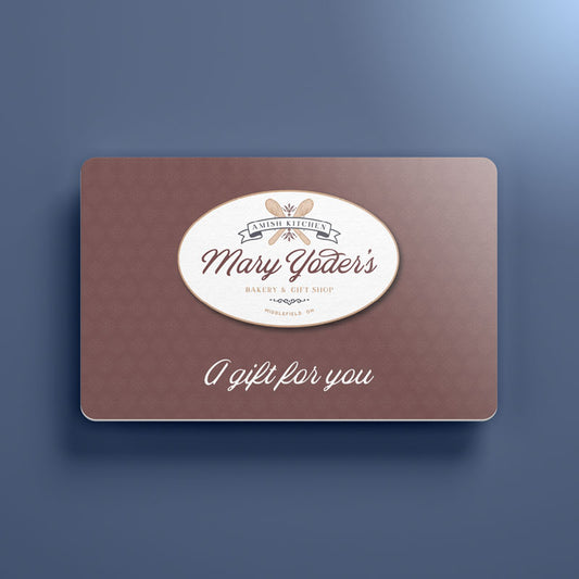 Mary Yoder's Gift Cards